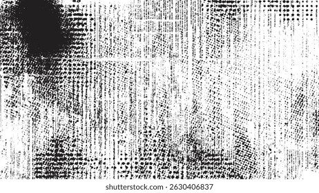 white background with abstract dust particles and scratch texture suitable for vintage themed graphic projects and creative artworks