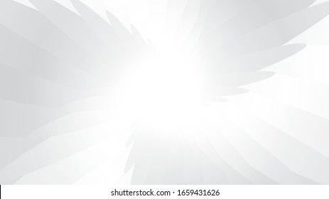 White Background Abstract Geometric Vector Illustration. You can use this white background template for website user interface, power point presentation, etc.