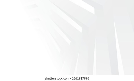 White Background Abstract Geometric Vector Illustration.You can use this white background template for website user interface.