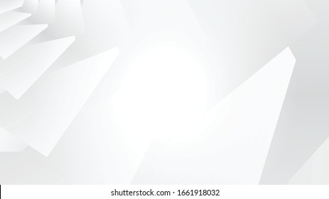 White Background Abstract Geometric Vector Illustration.You can use this white background template for website user interface.