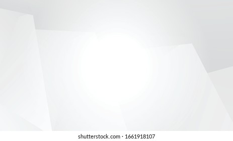 White Background Abstract Geometric Vector Illustration.You can use this white background template for website user interface.