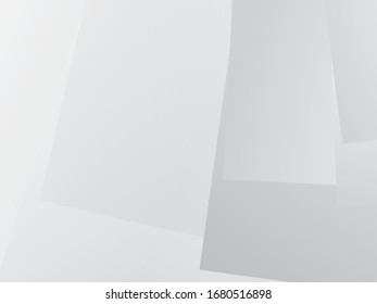 White Background Abstract Geometric Vector Illustration.
You can use this white background template for website user interface.