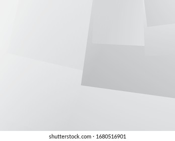 White Background Abstract Geometric Vector Illustration.
You can use this white background template for website user interface.