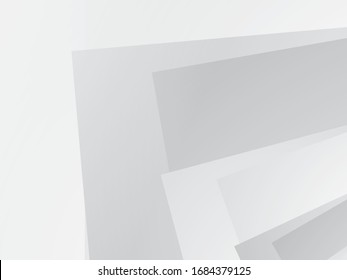 White Background Abstract Geometric Vector Illustration.
You can use this white background template for website user interface.
