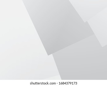 White Background Abstract Geometric Vector Illustration.
You can use this white background template for website user interface.
