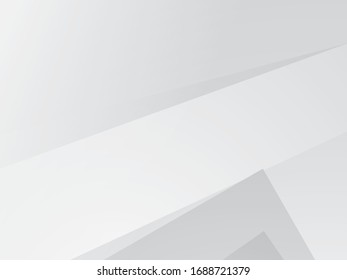 White Background Abstract Geometric Vector Illustration.
You can use this white background template for website user interface.