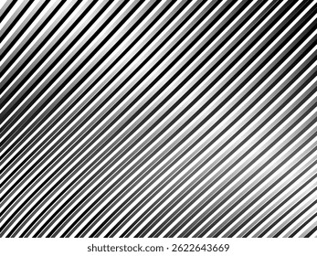 Fondo blanco con patrón de líneas negras degradadas abstractas. Fondo abstracto moderno.