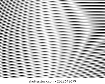 Fondo blanco con patrón de líneas negras degradadas abstractas. Fondo abstracto moderno.
