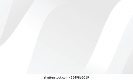 white background with abstract gradient color geometric shape and curve lines.