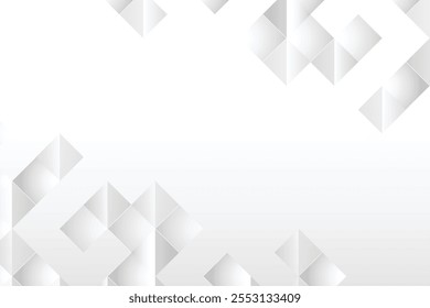white background with abstract gradient color geometric shape graphic design decoration