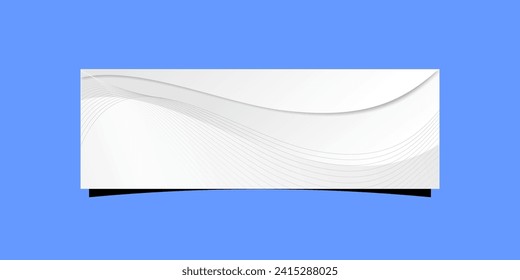 White background with abstract gray design,for banner