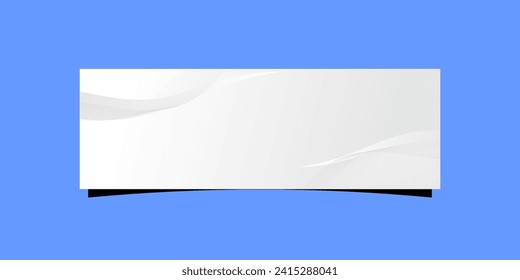 White background with abstract gray design,for banner