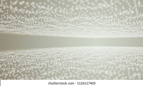 white background with abstract halftone wave modern futuristic concept