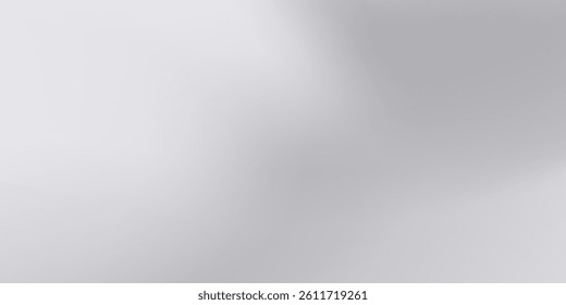 White background. Abstract metal effect marble foil. Light gray color texture. Grey silver pattern. Modern backdrop. Gradient delicate surface style. Vector illustration