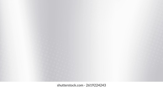 White background. Abstract metal effect marble foil. Light gray color texture. Grey silver pattern. Modern backdrop. Gradient delicate surface print. Design for business prints. Vector illustration