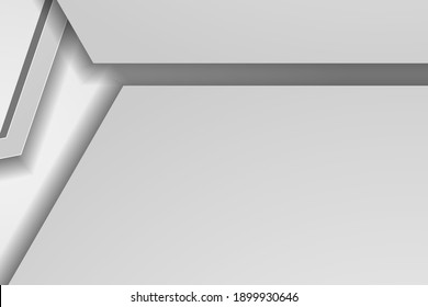 white background abstract with modern design gray