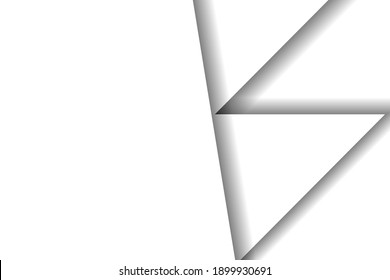 white background abstract with modern design gray