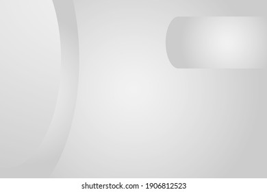 weißer Hintergrund, abstrakt mit modernem Design, grau