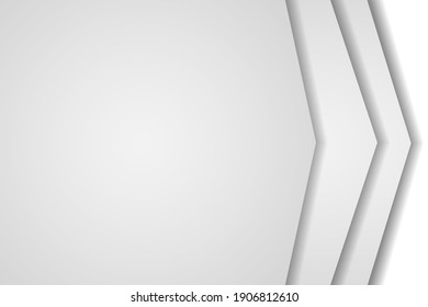 resumen de fondo blanco con diseño moderno gris
