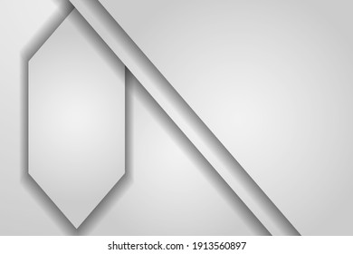 white background abstract with modern design gray