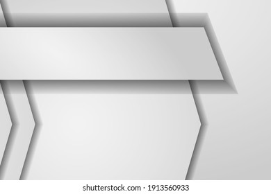 white background abstract with modern design gray