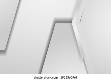 resumen de fondo blanco con diseño moderno gris