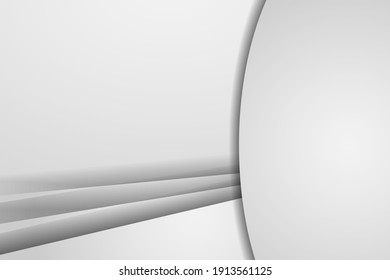 white background abstract with modern design gray