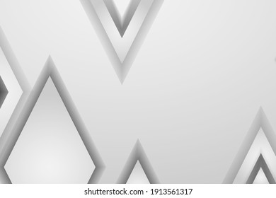 weißer Hintergrund, abstrakt mit modernem Design, grau