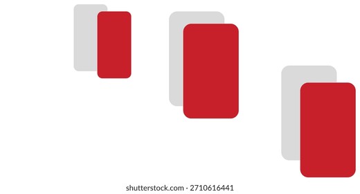 Fondo blanco con decoración cuadrada gris rojo abstracto. Ilustración vectorial para el fondo moderno de la presentación, diseño del folleto, fondo de la tarjeta de visita, regulador del Sitio web, página de aterrizaje