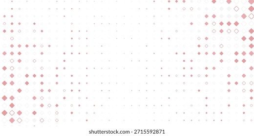 White background with abstract red grey square decoration. Vector illustration for modern presentation background, brochure design, business card background, website slider, landing page