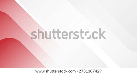 White background with abstract red grey square decoration. Vector illustration for modern presentation background,