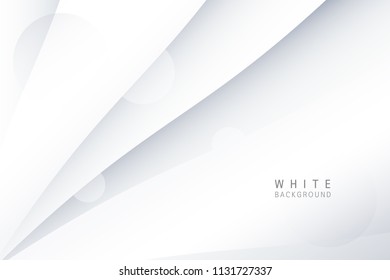 White background with abstract shapes