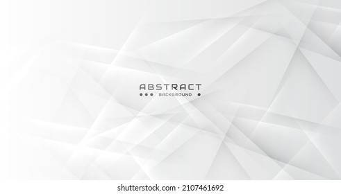 white background with abstract stroke shapes and effects, minimal gray background