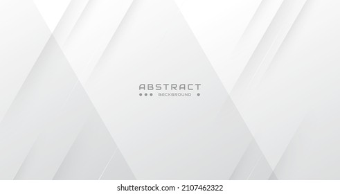 white background with abstract stroke shapes and effects, minimal gray background