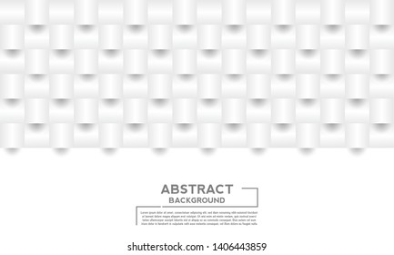 White background abstract texture. paper art design or paper cut style. can be used for cover design. banner. poster. flyer. website backgrounds or advertising