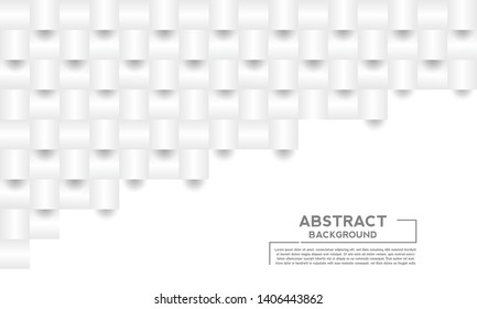 White background abstract texture. paper art design or paper cut style. can be used for cover design. banner. poster. flyer. website backgrounds or advertising