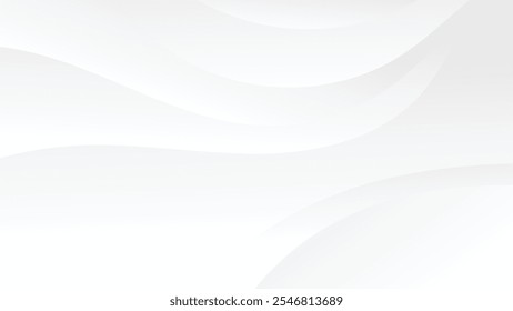 white background with abstract wave line