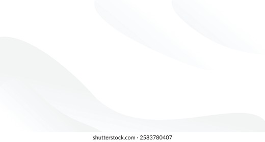 white background with abstract wave line decoration
