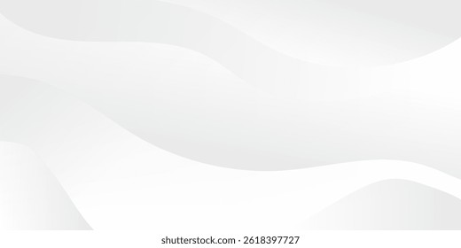 white background with abstract wave line