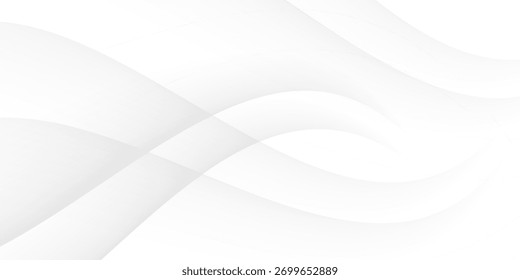 White background with abstract wave line. Eps 10