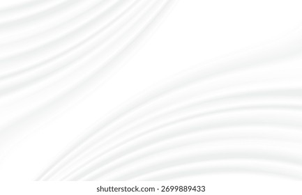 plano de fundo branco com linha de onda abstrata