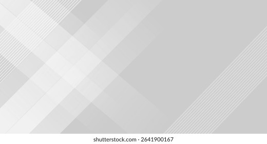 White background with beautiful abstract pattern, banner design.vector eps 10