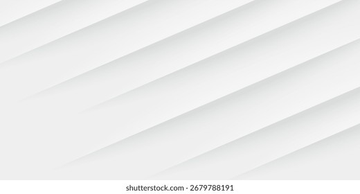 White background with beautiful abstract pattern, banner design. Vector illustration