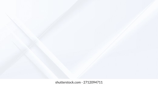 White background with beautiful abstract pattern, banner design