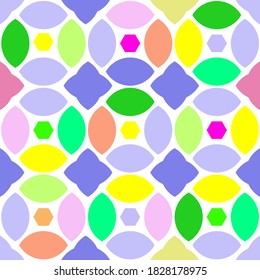 white background beautiful colorful pattern design vector illustration