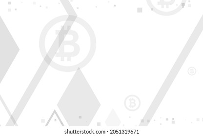 white background, Bitcoin crypto currency illustration vector for page, logo, card, banner, web and printing.