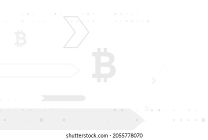 white background, Bitcoin crypto currency illustration vector for page, logo, card, banner, web and printing.
