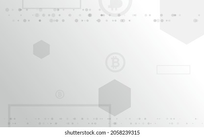 white background, Bitcoin crypto currency illustration vector for page, logo, card, banner, web and printing.
