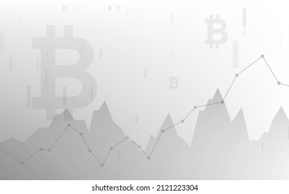 white background, Bitcoin crypto currency illustration vector for page, logo, card, banner, web and printing.