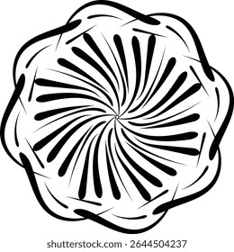Fondo blanco y diseño de color negro para ilustrador